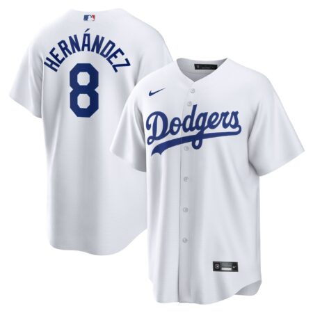 Enrique Hernandez Los Angeles Dodgers Home Jersey - White