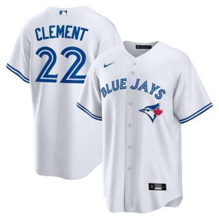 Ernie Clement Toronto Blue Jays Home Jersey - White
