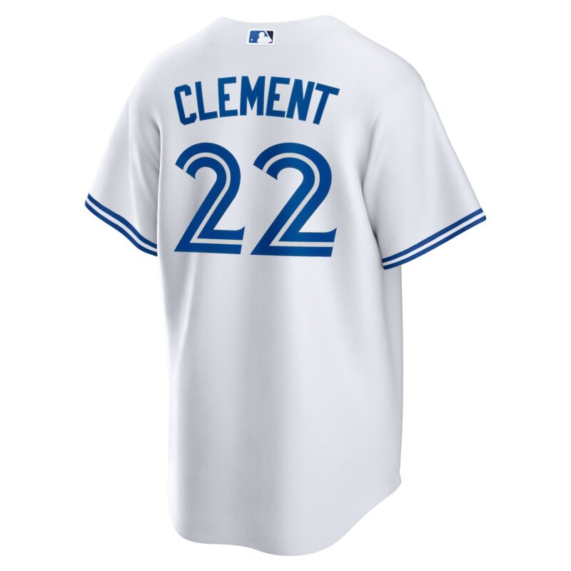 Ernie Clement Toronto Blue Jays Home Jersey - White - Image 3