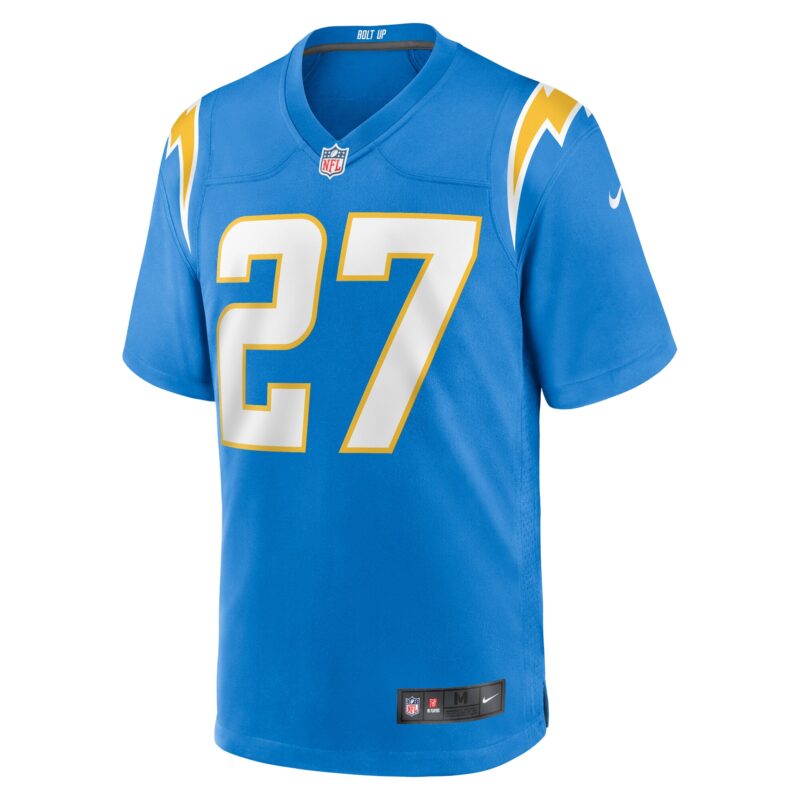 Essang Bassey Los Angeles Chargers Game Jersey - Powder Blue - Image 2