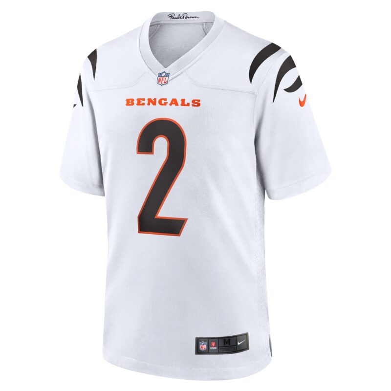 Evan McPherson Cincinnati Bengals Game Player Jersey - White - Image 2