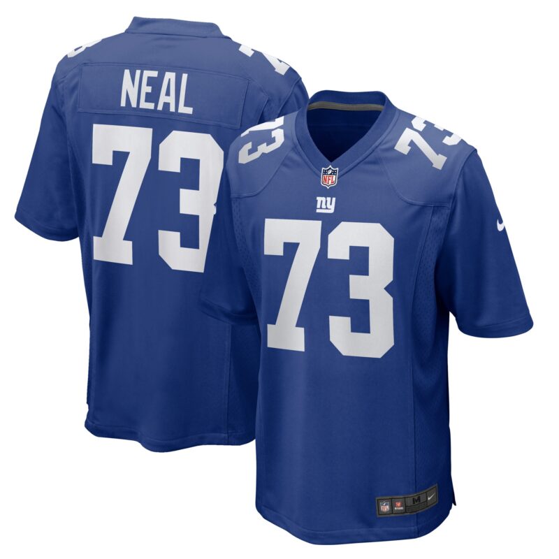 Evan Neal New York Giants Player Game Jersey - Royal