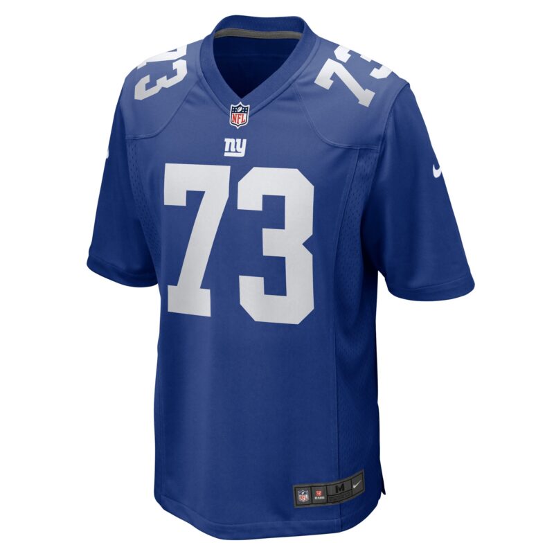 Evan Neal New York Giants Player Game Jersey - Royal - Image 2