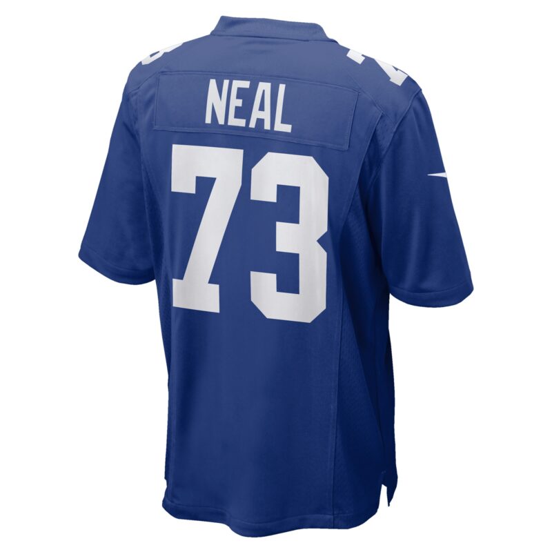 Evan Neal New York Giants Player Game Jersey - Royal - Image 3