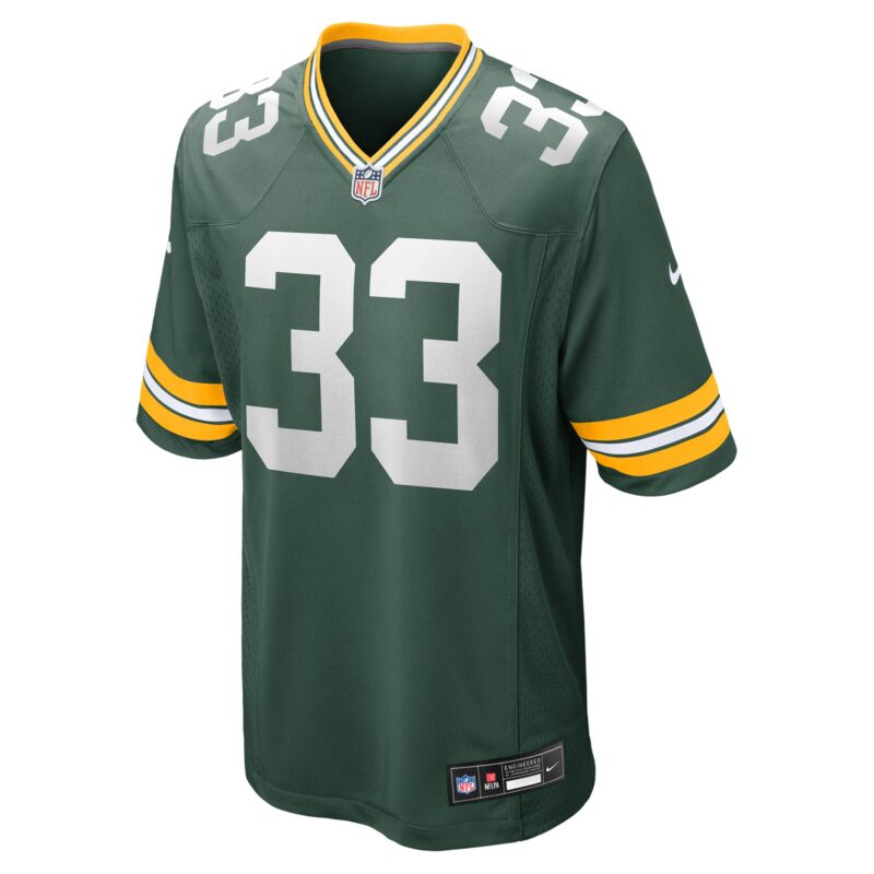 Evan Williams Green Bay Packers Game Jersey - Green - Image 2