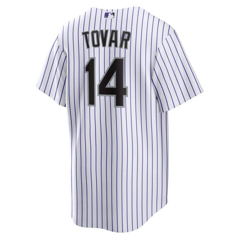 Ezequiel Tovar Colorado Rockies Home Jersey - White - Image 3