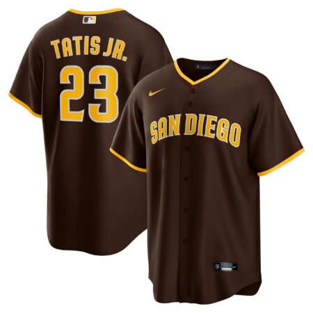 Fernando Tatis Jr. San Diego Padres Alternate Player Jersey - Brown