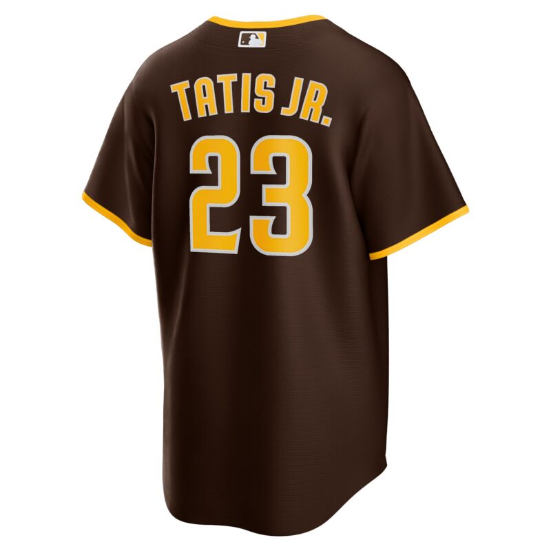 Fernando Tatis Jr. San Diego Padres Alternate Player Jersey - Brown - Image 3