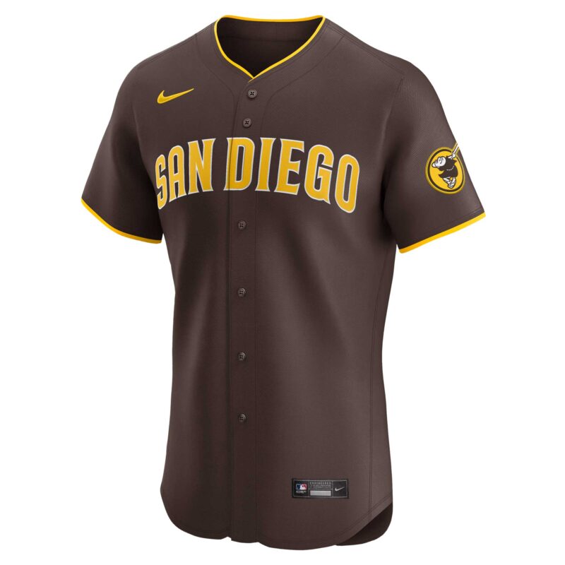 Fernando Tatis Jr. San Diego Padres Road Elite Player Jersey - Brown - Image 2