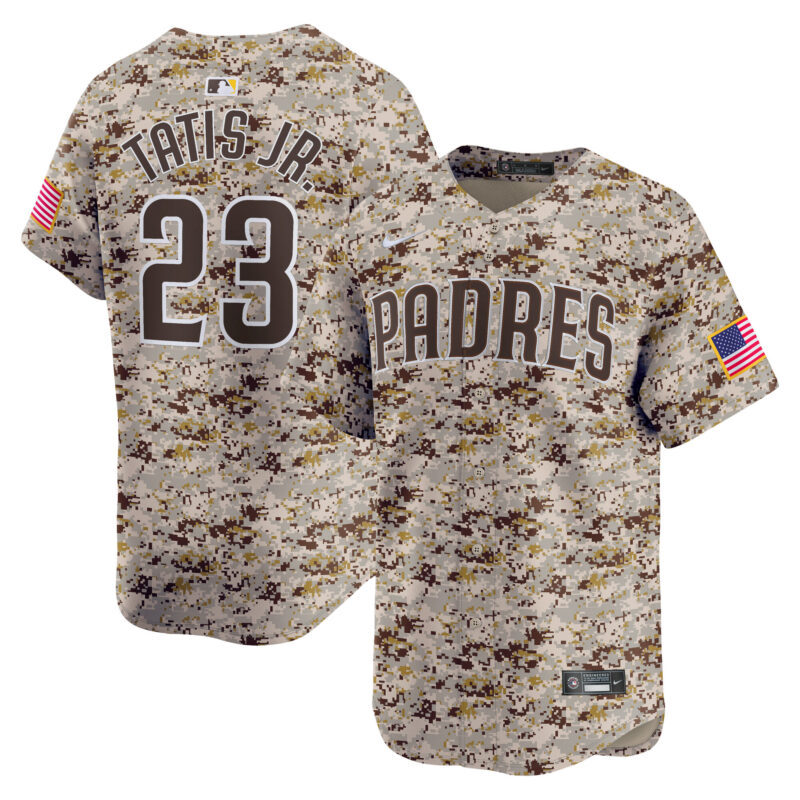 Fernando Tatis Jr. San Diego Padres 2nd Alternate Limited Player Jersey – Camo