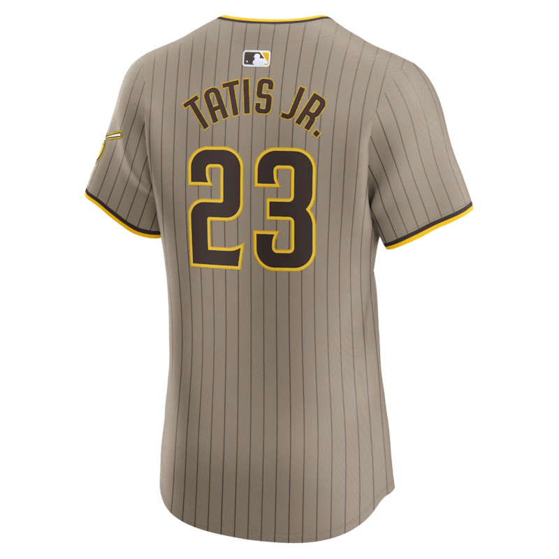 Fernando Tatis Jr. San Diego Padres Alternate Elite Player Jersey - Sand - Image 3