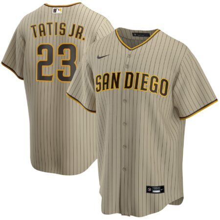 Fernando Tatis Jr. San Diego Padres Alternate Player Jersey - Tan