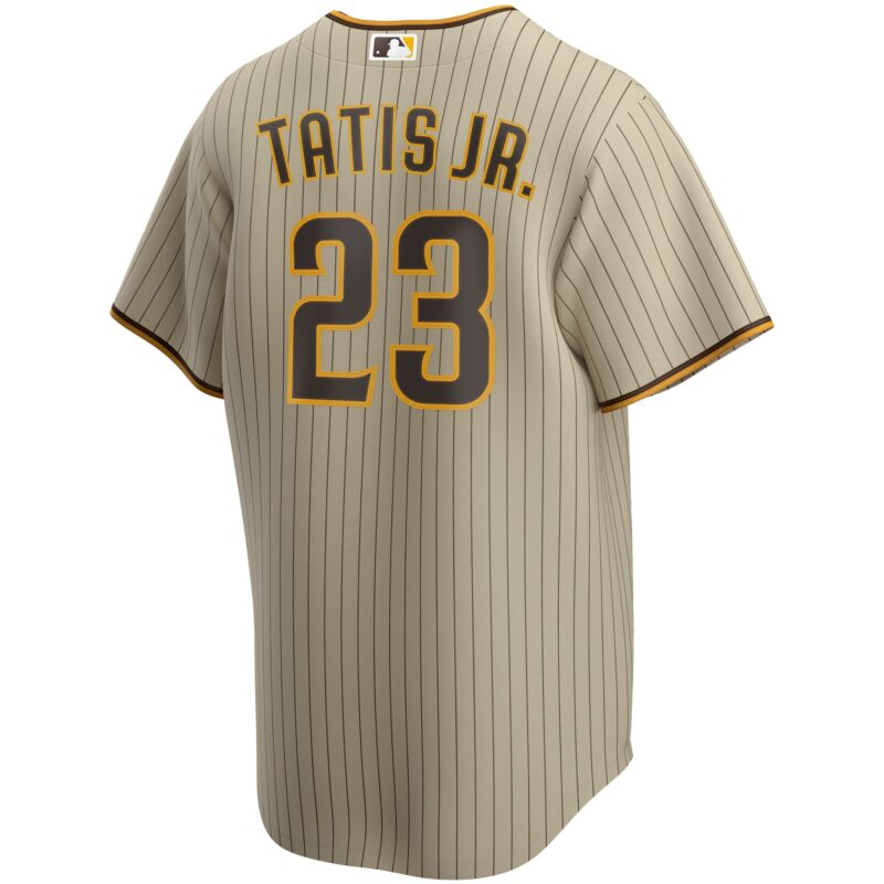 Fernando Tatis Jr. San Diego Padres Alternate Player Jersey - Tan - Image 3