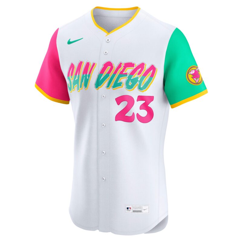 Fernando Tatis Jr. San Diego Padres City Connect Elite Jersey - White - Image 2