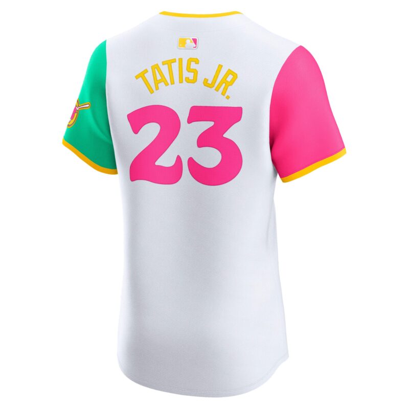 Fernando Tatis Jr. San Diego Padres City Connect Elite Jersey - White - Image 3