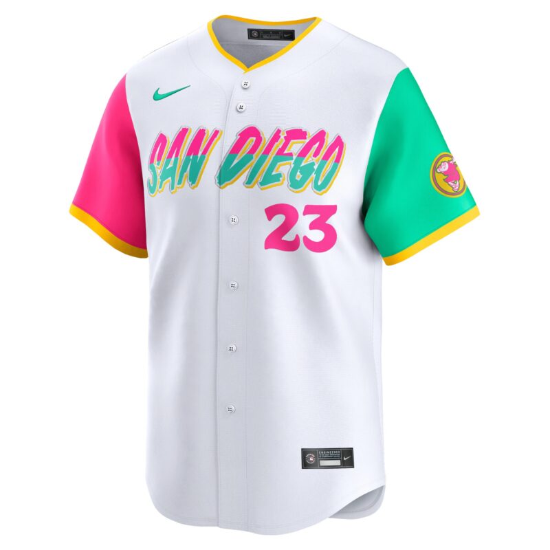 Fernando Tatis Jr. San Diego Padres City Connect Limited Player Jersey - White - Image 2