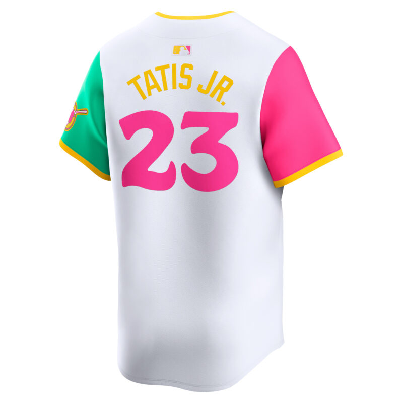 Fernando Tatis Jr. San Diego Padres City Connect Limited Player Jersey - White - Image 3