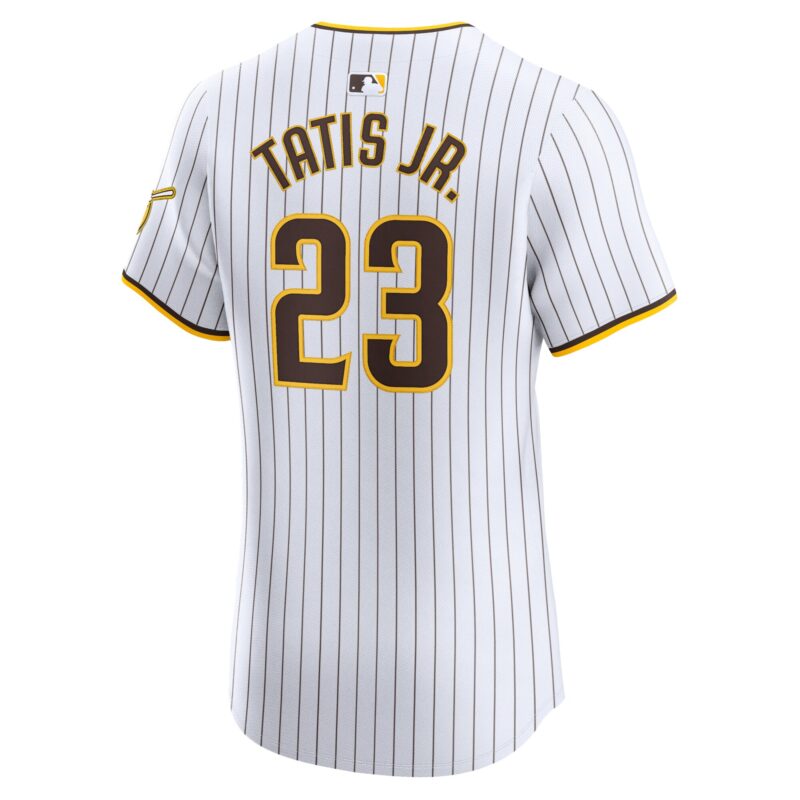 Fernando Tatis Jr. San Diego Padres Home Elite Jersey - White - Image 3