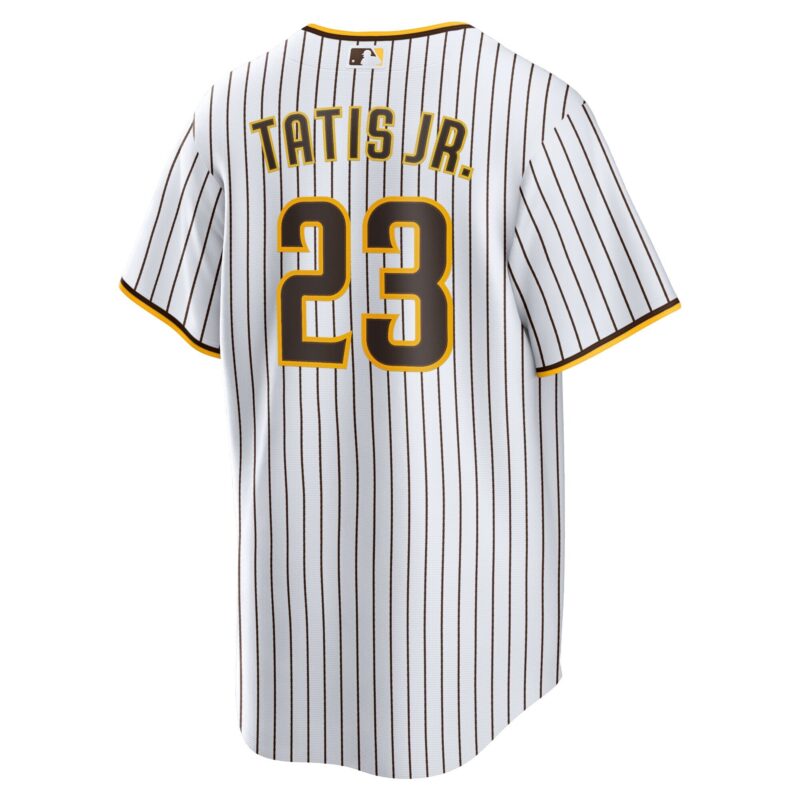 Fernando Tatis Jr. San Diego Padres Home Player Jersey - White - Image 3