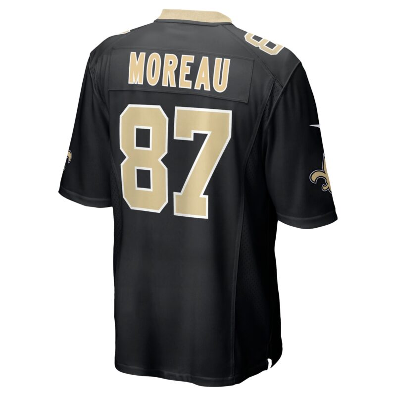 Foster Moreau New Orleans Saints Game Jersey - Black - Image 3