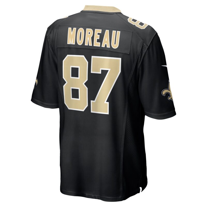 Foster Moreau New Orleans Saints Team Game Jersey - Black - Image 3