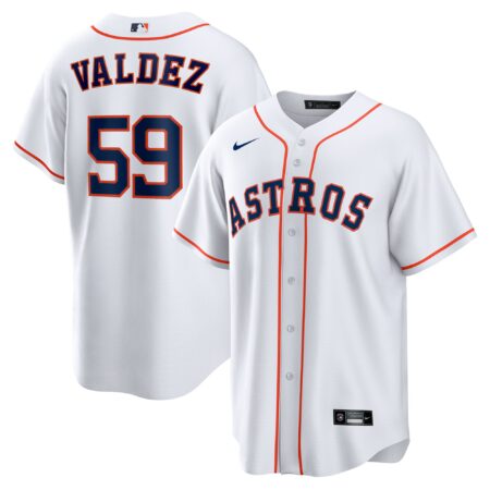 Framber Valdez Houston Astros Home Jersey - White