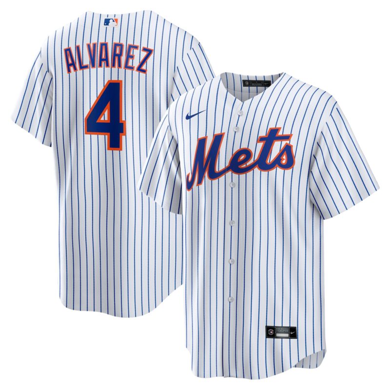 Francisco Alvarez New York Mets Player Jersey - White