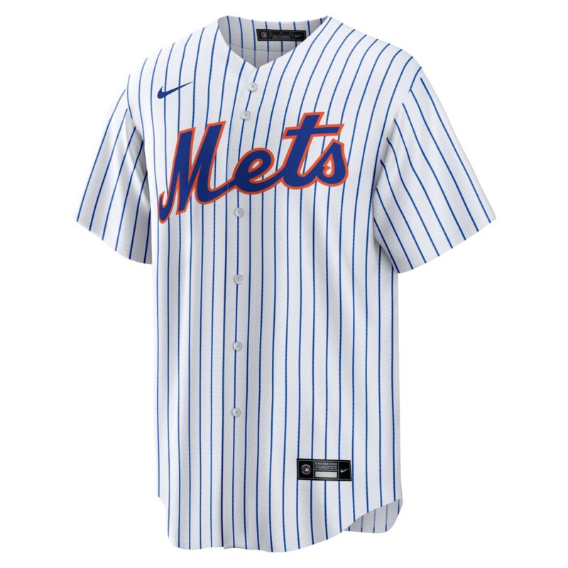 Francisco Alvarez New York Mets Player Jersey - White - Image 2