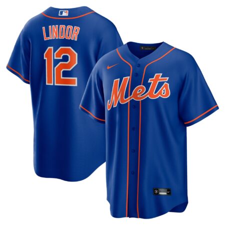 Francisco Lindor New York Mets Alternate Player Jersey - Royal