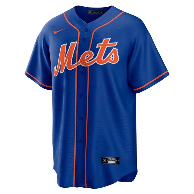 Francisco Lindor New York Mets Alternate Player Jersey - Royal - Image 2
