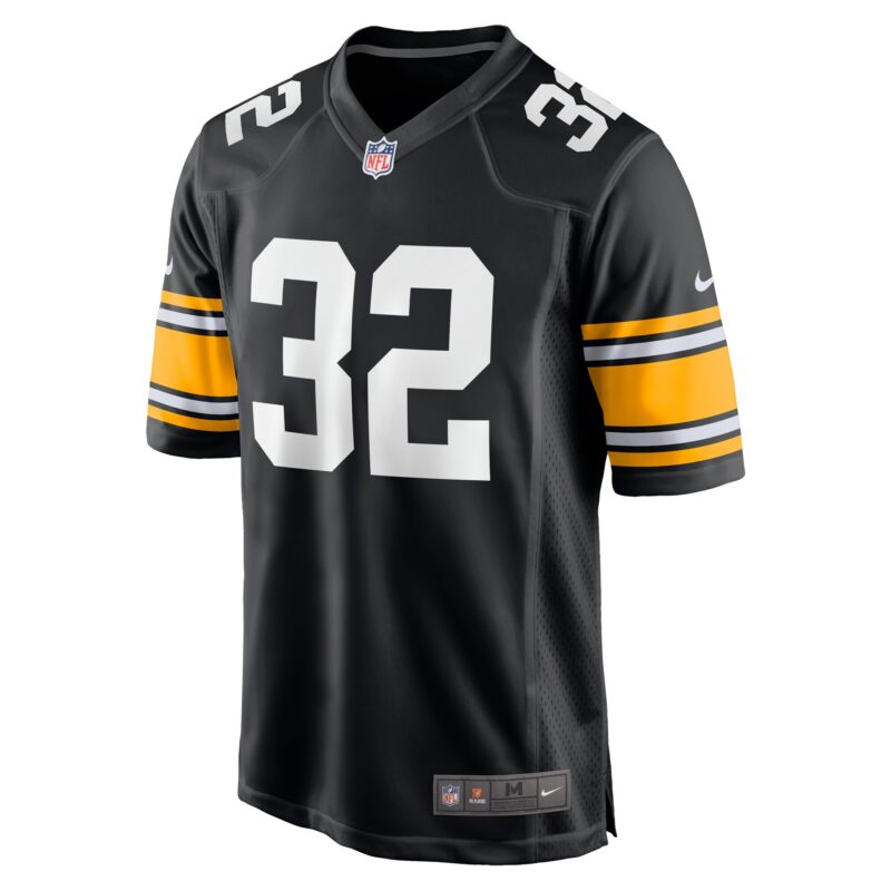 Franco Harris Pittsburgh Steelers Alternate Retired Player Jersey - Black - Image 2