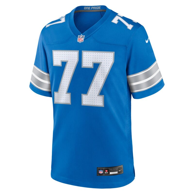 Frank Ragnow Detroit Lions Team Game Jersey - Blue - Image 2