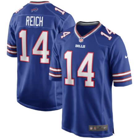 Frank Reich Buffalo Bills Game Retired Player Jersey - Royal