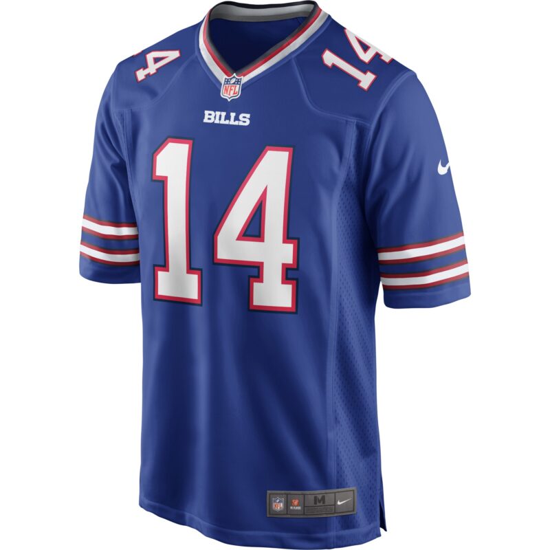 Frank Reich Buffalo Bills Game Retired Player Jersey - Royal - Image 2