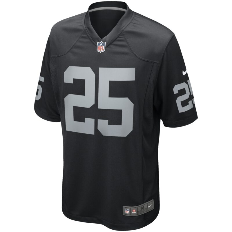 Fred Biletnikoff Las Vegas Raiders Game Retired Player Jersey - Black - Image 2