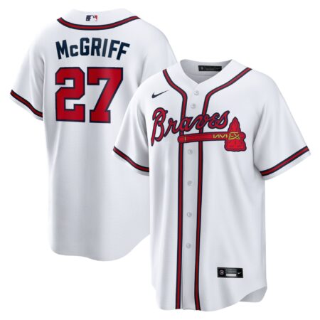 Fred McGriff Atlanta Braves 2023 Hall of Fame Inline Jersey - White