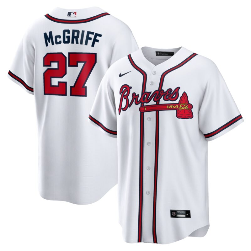 Fred McGriff Atlanta Braves 2023 Hall of Fame Inline Jersey - White