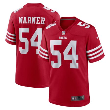 Fred Warner San Francisco 49ers Player Game Jersey - Scarlet