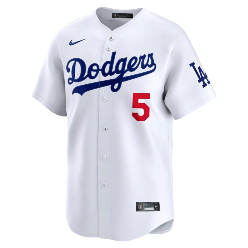 Freddie Freeman Los Angeles Dodgers Alternate Limited Player Jersey - White - Image 2