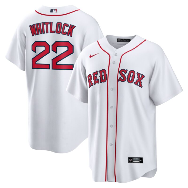 Garrett Whitlock Boston Red Sox Home Jersey - White