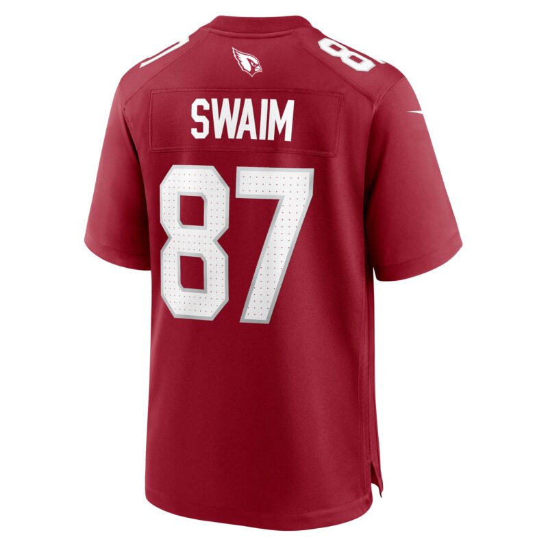 Geoff Swaim Arizona Cardinals Team Game Jersey - Cardinal - Image 3