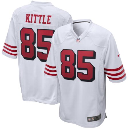 George Kittle San Francisco 49ers Alternate Game Jersey - White