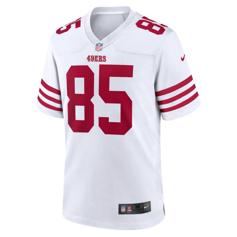 George Kittle San Francisco 49ers Team Game Jersey - White - Image 2