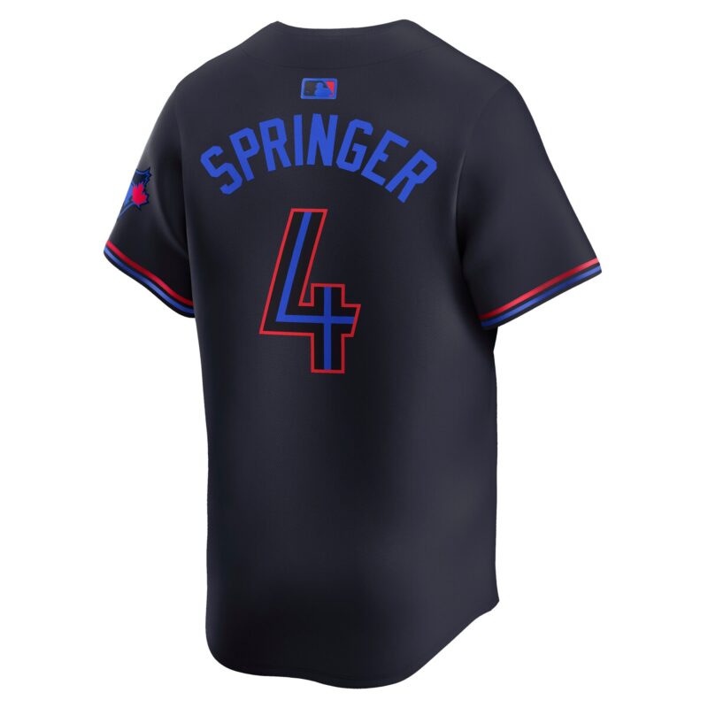 George Springer Toronto Blue Jays City Connect Limited Jersey - Blue - Image 3