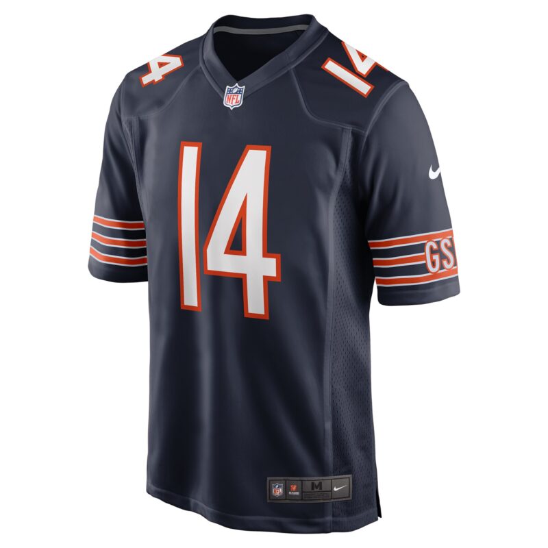 Gerald Everett Chicago Bears Game Jersey - Navy - Image 2