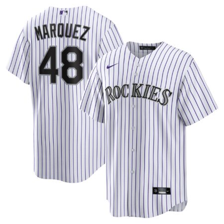 German Marquez Colorado Rockies Home Jersey - White