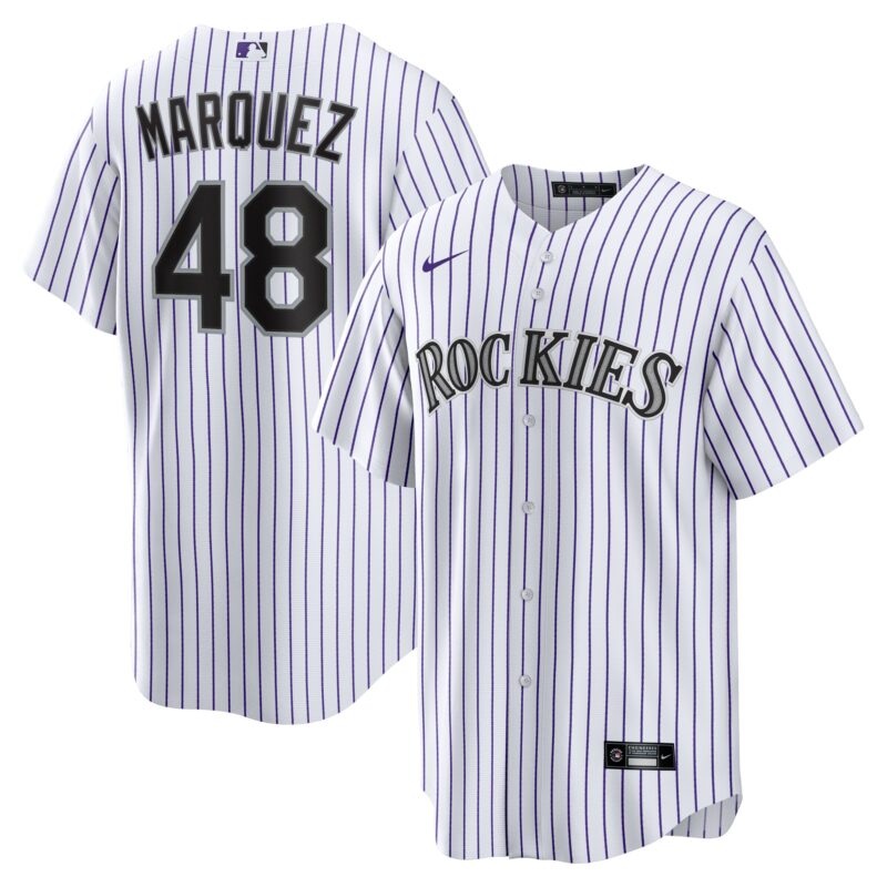 German Marquez Colorado Rockies Home Jersey - White
