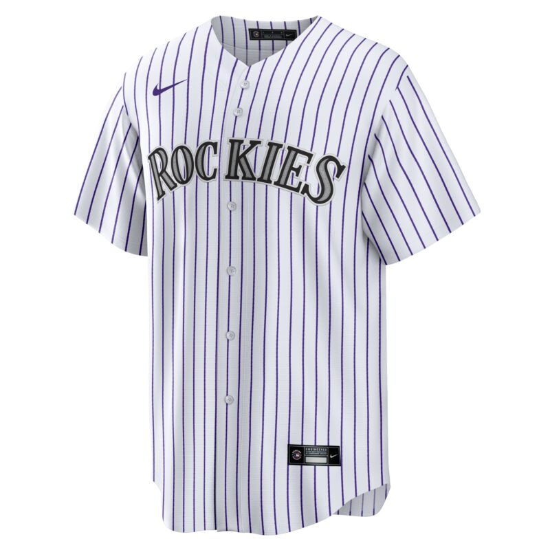 German Marquez Colorado Rockies Home Jersey - White - Image 2