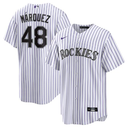 Germán Márquez Colorado Rockies Home Player Jersey - White