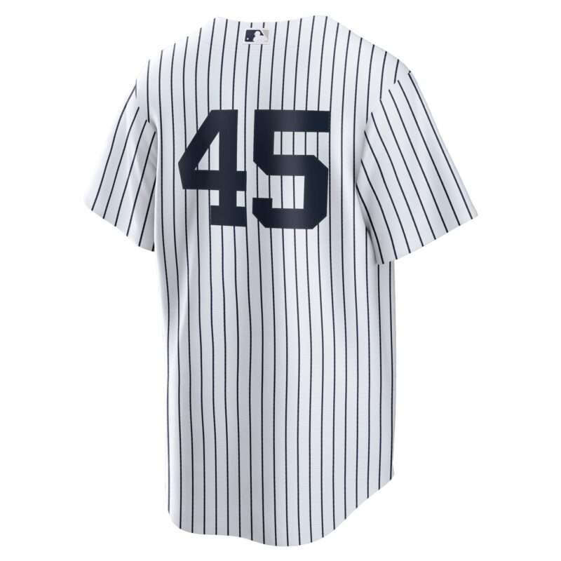 Gerrit Cole New York Yankees Home Player Jersey - White - Image 3